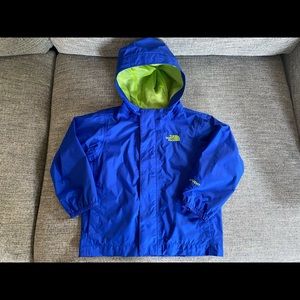 The North Face rain jacket 3t